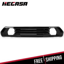 For GMC Sierra 1500 AT4/Denali 2019-2021 Front Bumper Lower Grille Plate Black