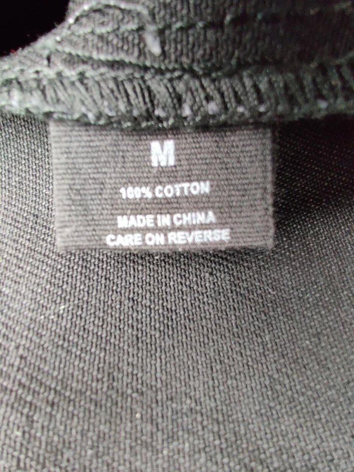 Chaqueta de mezclilla Henry & Williams para mujer mediana cremallera completa negra envejecida "NUEVA" Foto 3 de 4