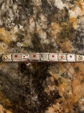 Pulsera 20 Dijes Enfermera/Medical Italiana Dije Nueva