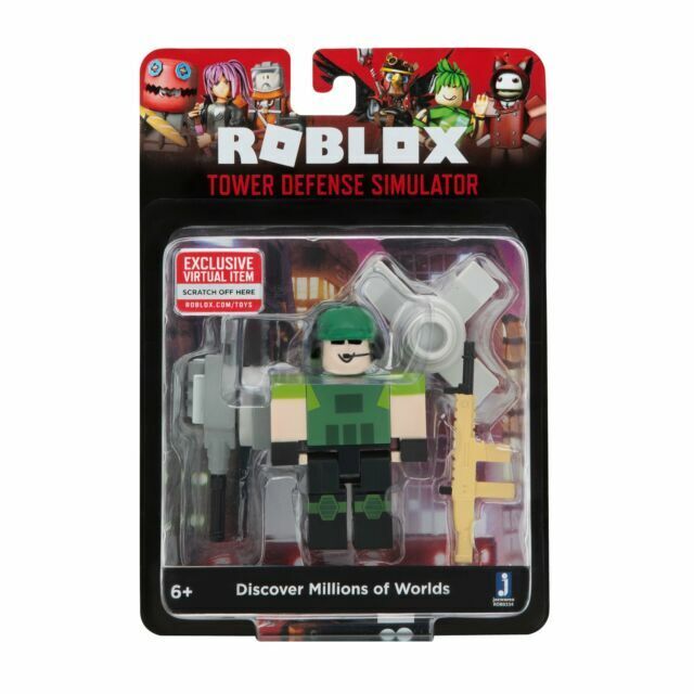 Roblox Environmental Set (Tower Defense Simulator) W10,Multicolor,888  ROB0495 : .sg: Toys