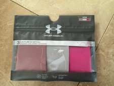 Under Armour Ladies Pure Stretch Thong Underwear 3-Pack Soft Invisible XL NEW