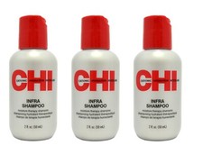 CHI Infra Shampoo - Moisture Therapy Shampoo, 2oz Pack of 3 