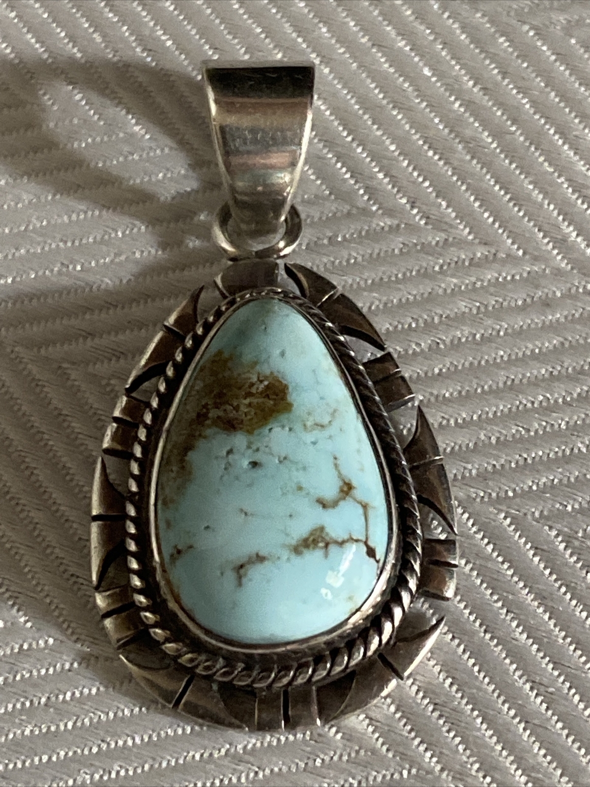 Native American Signed RM Beautiful Sterling Silv… - image 3