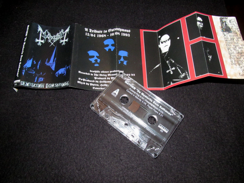 MAYHEM De Mysteriis Dom Sathanas MC 1997 - 第 1/4 張圖片