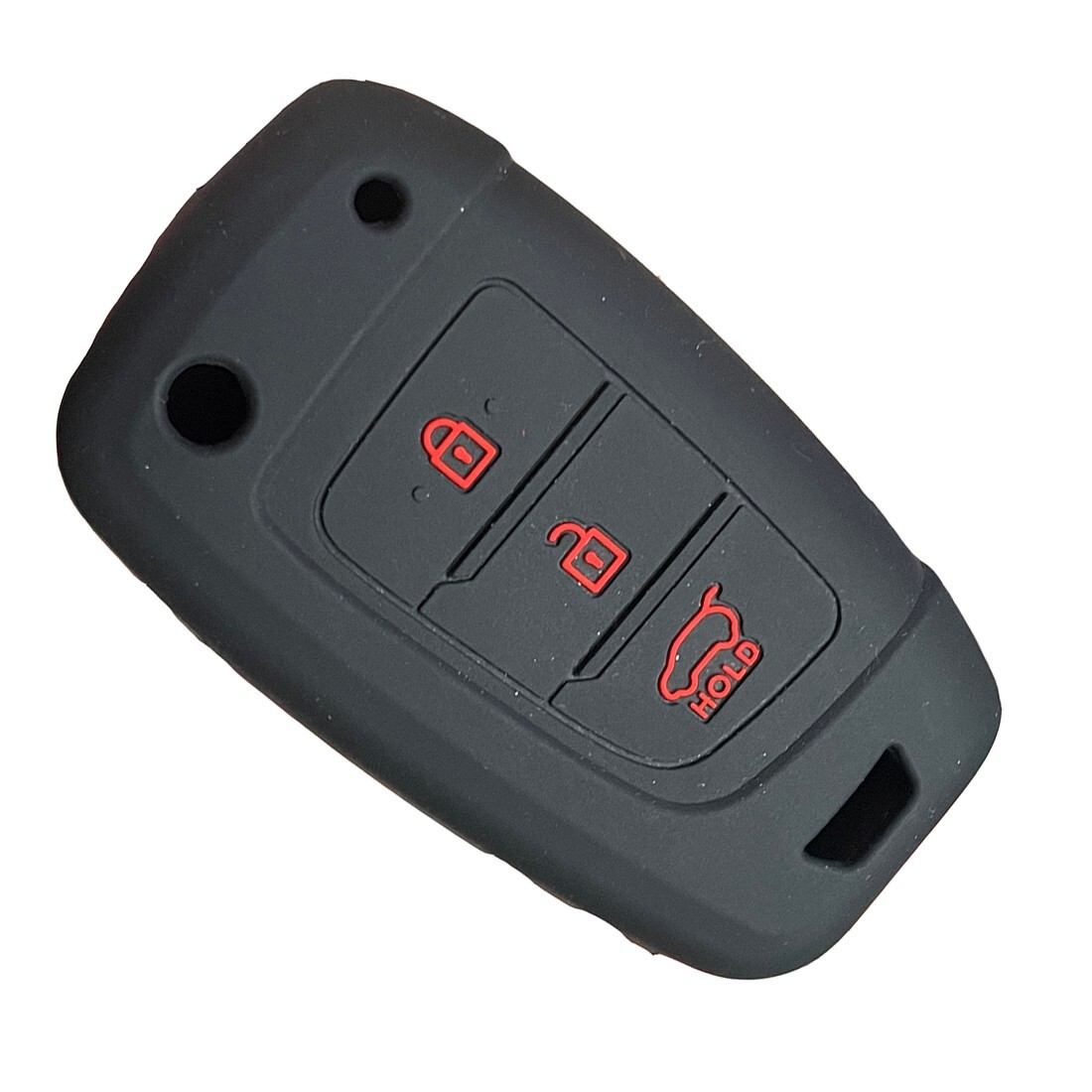Fit HYUNDAI Venue Accent 3 Button Remote Smart Key Fob Silicone Skin Case Cover - Foto 6