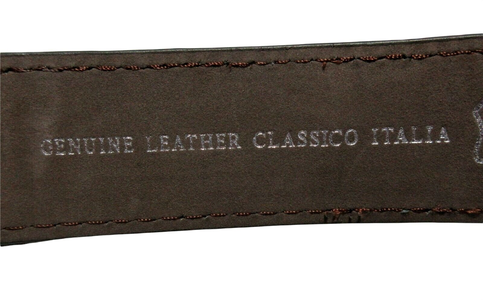 Vera Pelle Mens Leather Maltese Cross Belt Crystals A… Gem