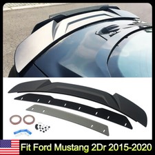 Rear Trunk Wicker Bill High Kick Spoiler Wing For Ford Mustang Gt Coupe 2015-22