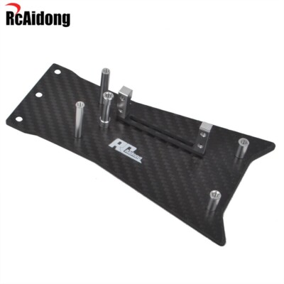 RcAidong Carbon Lower Chassis for Traxxas Drag Slash Mustang/C10/Slash Modified