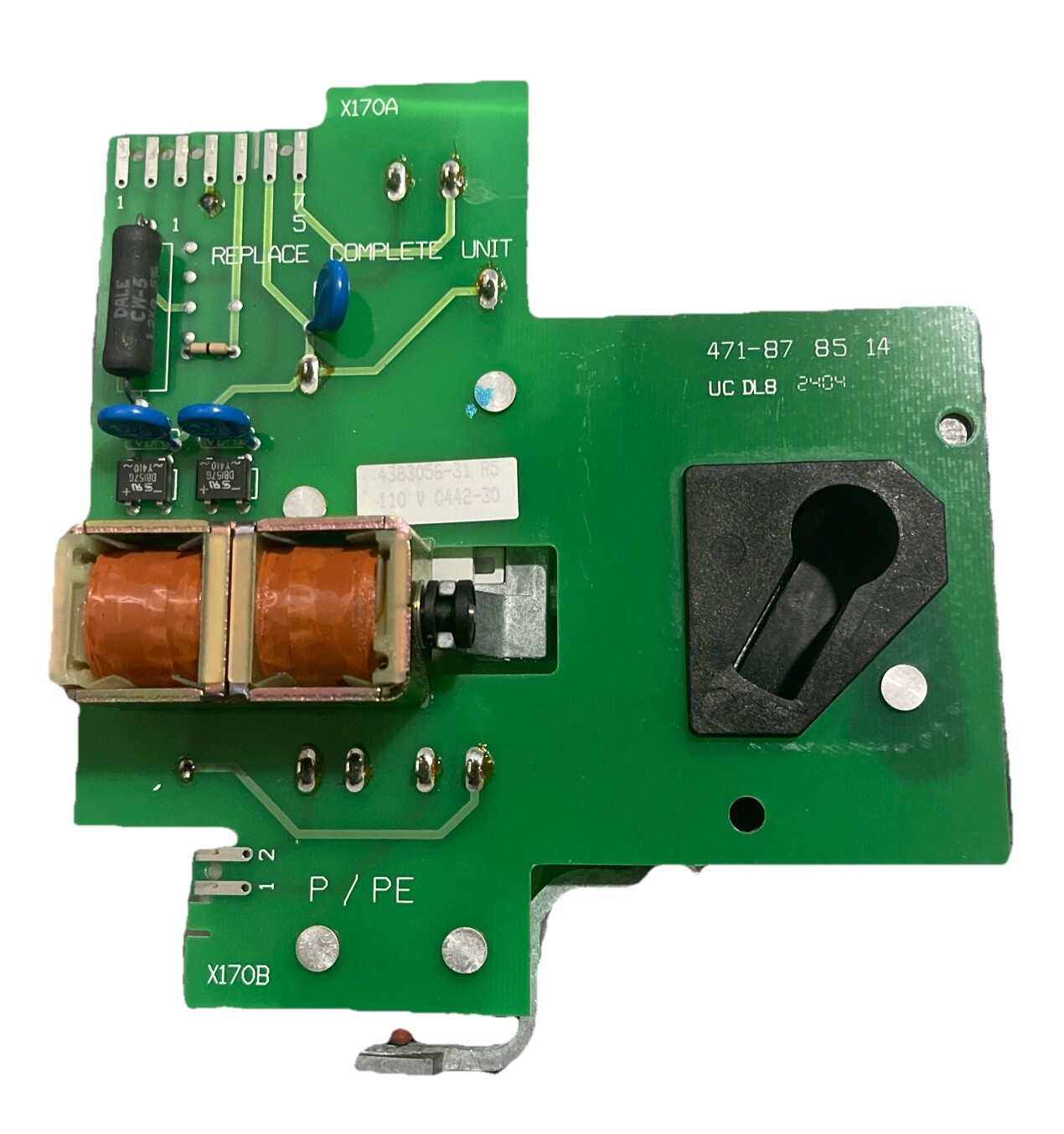 Wascomat GEN5 washer 110v Door Lock Board W75-W105 PN:305631