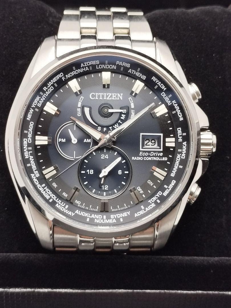 Citizen H820-T021697 AT9064-54L Eco Drive Day Date Solar Citizen H820-T021697 AT9064-54L Eco Drive Day Date Solar