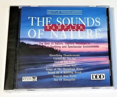 The Sounds Of Nature Sampler CD 1990 Brand New Sealed