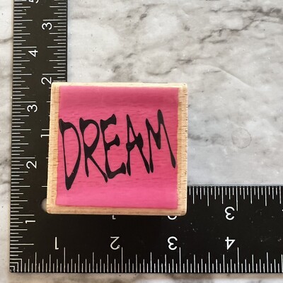 Rubber Stamp Dream by VAP Scrap Capital Letters Text Only | eBay Rubber Stamp Dream by VAP Scrap Capital Letters Text Only | eBay