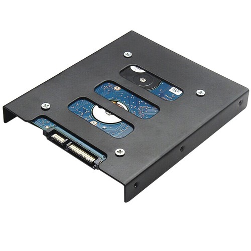 TRIXES Kits de montaje interno de metal SSD de 2,5 pulgadas y HDD de 3,5 pulgadas NUEVO x2 Soportes - Imagen 7 de 8