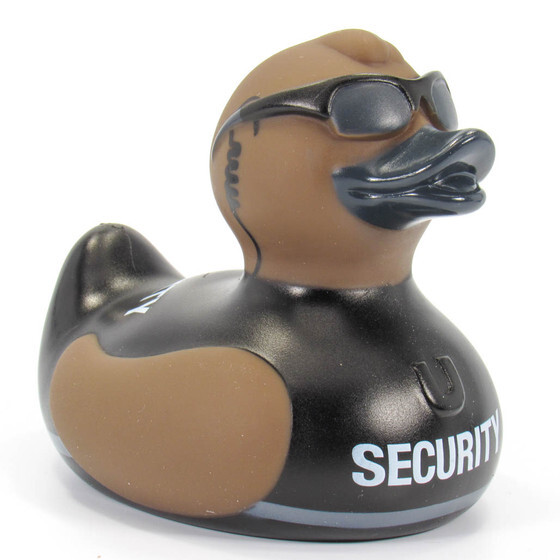 Security (Body Guard) Rubber Duck (Elegant Packaging)