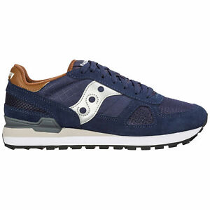 saucony blu argento