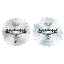 10" Heavy-Duty Rip Blade (LM72M010) and Thick Stock Rip Blade (LM71M010)