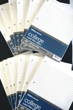 Office Depot Filler Paper College or Wide Ruled 150 sheets  3-6-or 12 pkgs NEW 