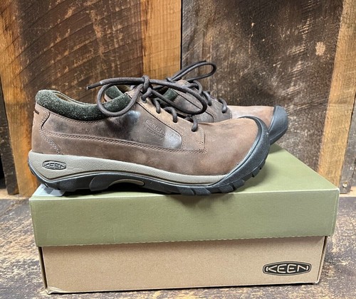 NIB KEEN 1019511 Austin Casual WP Brown/BlackOlive Cord Men's Casual Shoe - 第 1/4 張圖片