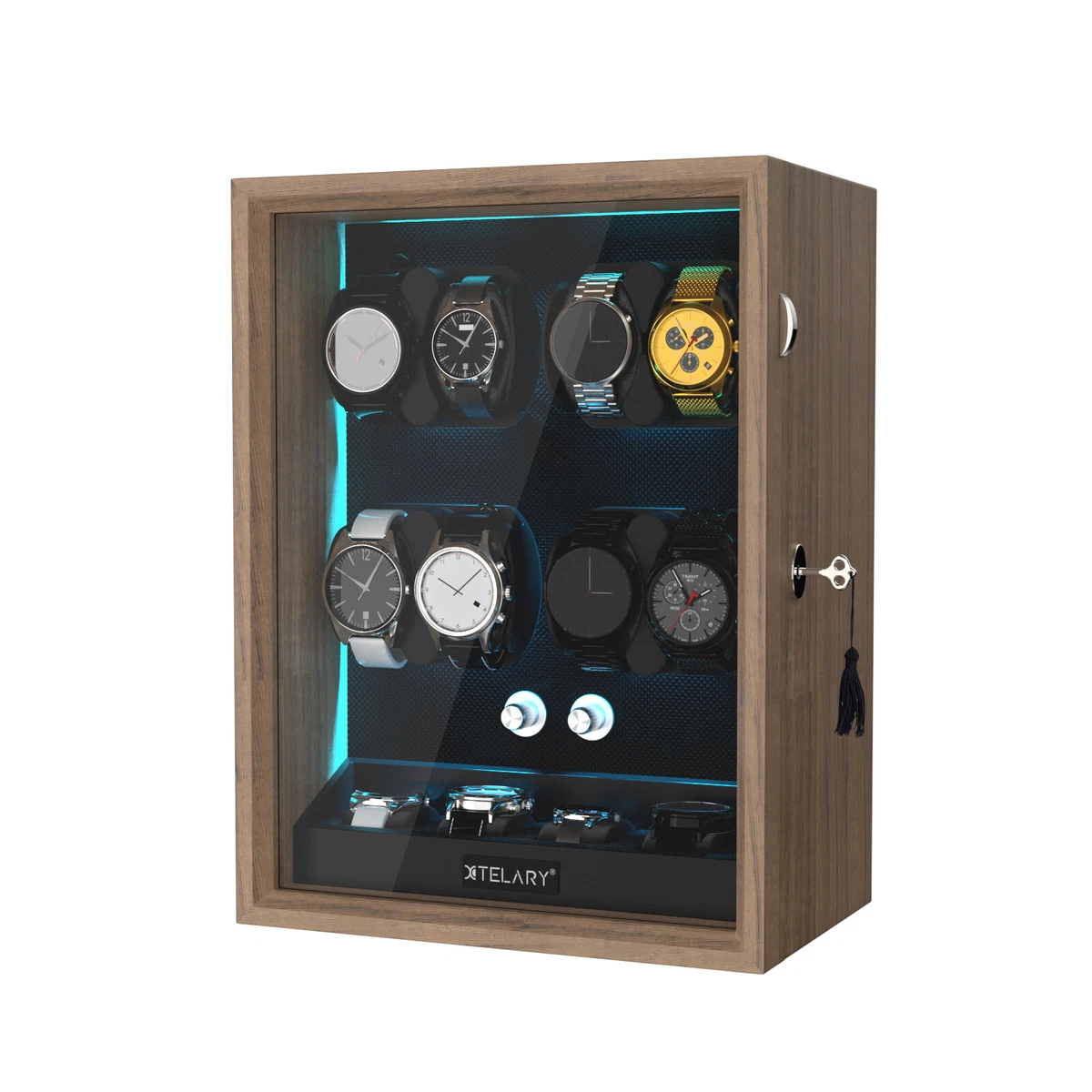 Watch winder with light sale
