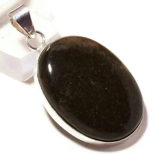 Colgante hecho a mano de jaspe natural pulido a mano piedras preciosas ovaladas superpuestas de plata A3625