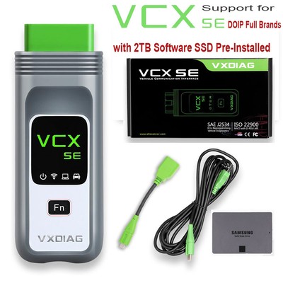 VXDIAG VCX SE DOIP Hardware Full Brands Diagnosis Tool with 2TB Software SSD