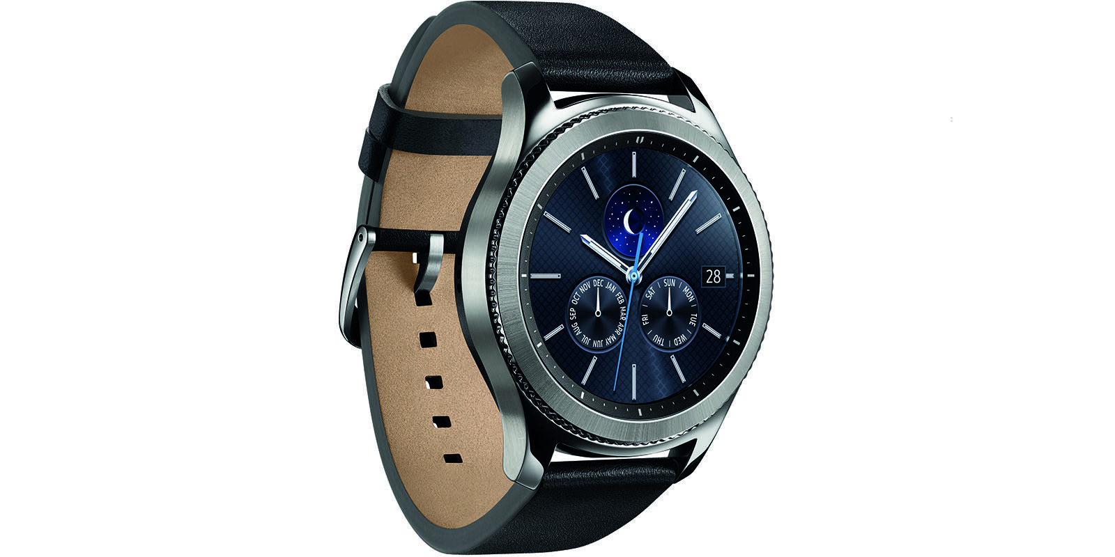 Samsung Smartwatch Uhr Armbanduhr Gear S3 classic silber