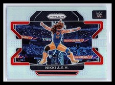 2022 Panini Prizm WWE #38 Nikki A.S.H. Silver Prizm Parallel RAW