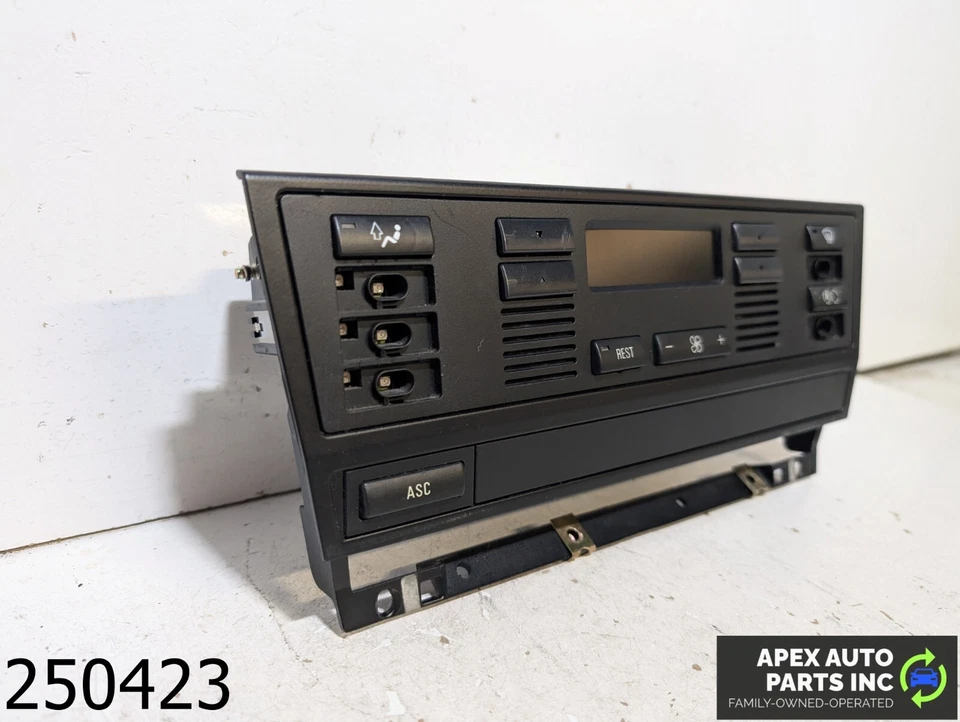 OEM 1997-2001 BMW 528i 2.8L aire acondicionado panel calefacción interruptor de control Foto 3 de 4