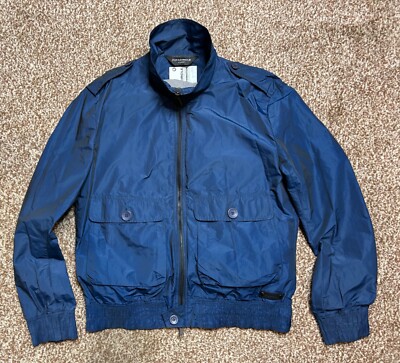 FULL CIRCLE Herren Jacke blau kurz Reißverschluss hoher Kragen Mantel Gr. XL NEU