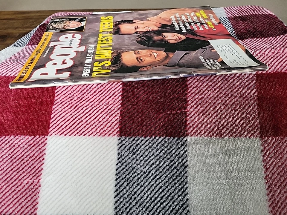 People Magazine September 9, 1991 Beverly Hills, 90210 TV's Hottest Teens Ln Foto 3 de 4