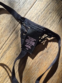 Victoria's Secret Sexy Little Things Bra & Panty Set Y2k NWOT Lavender & Black