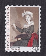France-2002-Série artistique-Elisabeth Vigée-Lebrun - Yvert n°3526 neuf**