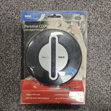 RCA RP2810A CD Player with FM Radio No Cords