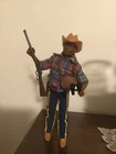 1977 Trooper Gibson Doll from The Ready Gang By Marx Toys In Box Action Figure