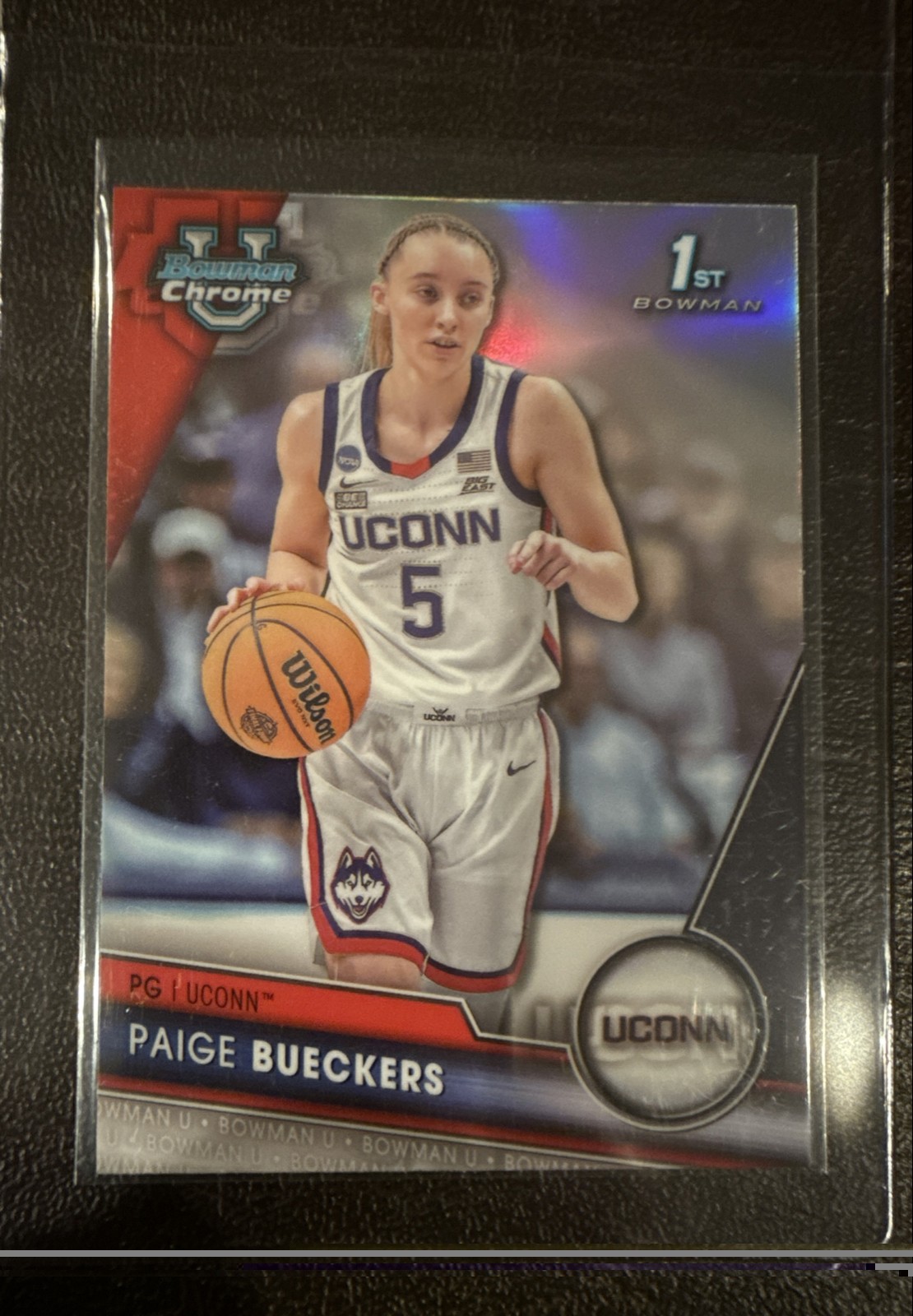 2023-24 Bowman University Chrome - Paige Bueckers #90 Refractor (RC)