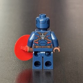LEGO Marvel Super Heroes Captain America Minifigure - sh177 76032 - EXCELLENT