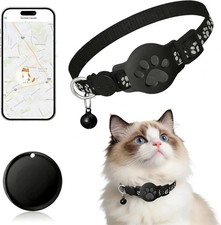 Pet Tracker,GPS Collar for Cats Android Only Smart tag,Waterproof Compatible w