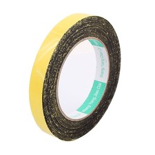 15mm x 1mm Single Seite Selbstklebend Sto&szlig;fest Schwamm Schaum Band 5M L&auml;nge