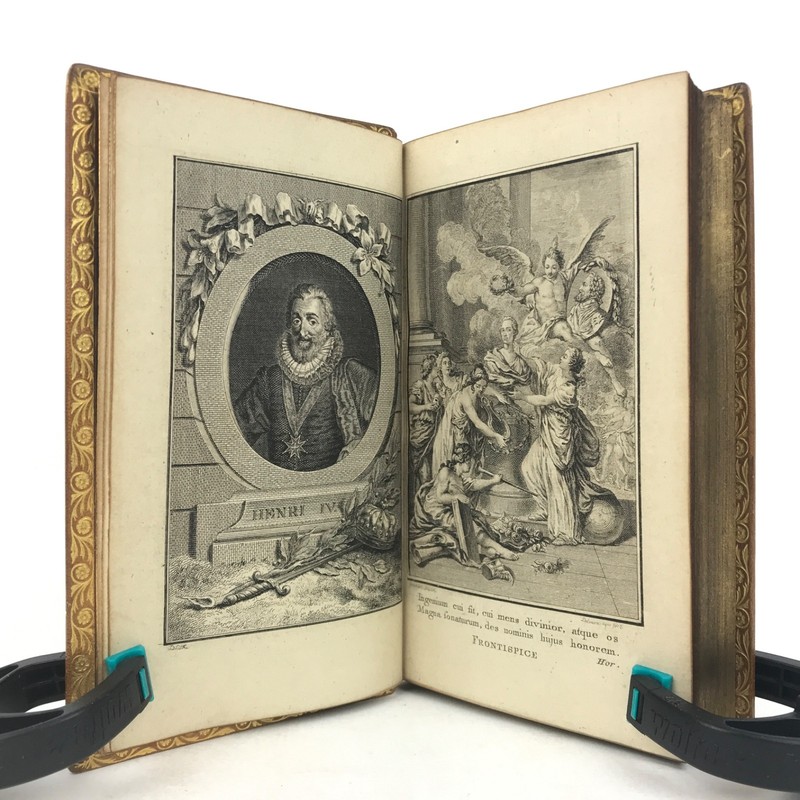 Voltaire, La Henriade en dix chants — 1771, gravures.