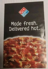 Domino's Pizza 1999 Menu With Coupons