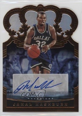 2020-21 Panini Crown Royale Crown 93/99 Jamal Mashburn #CA-JMB Auto 17lu