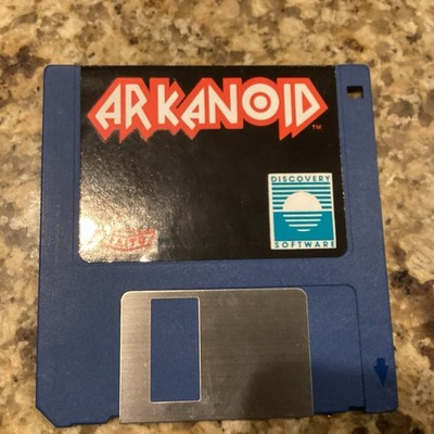 Arkanoid Amiga 1988 Taito Discovery Software 3.5 inch  Disk & Manual