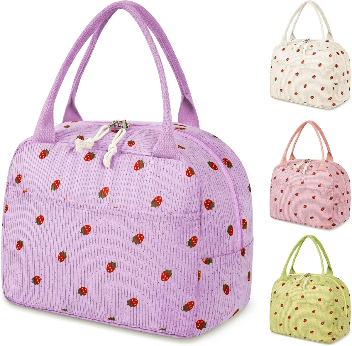 Borsa Termica Bayside Da 20 Litri – Verde A Strisce, Mantiene Cibo E Bevande Freschi Per 6 Ore
