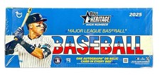 2025 Topps Heritage High Number MLB Baseball Sealed Hobby Box Brand New In Hand