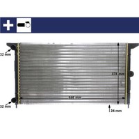 Mahle KÜHler MotorkÜHlung Passend FüR Ford Galaxy Seat Alhambra VW Sharan