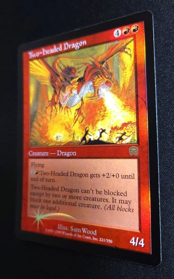 MTG Two-Headed Dragon MMQ Foil English Single Card NM - Image 2 of 4