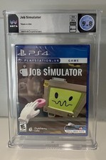 Job Simulator Sealed PlayStation 4 PS4 PSVR Graded WATA 9.8 A++  NIB Low Pop