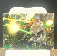 2025 Topps Chrome Star Wars Galaxy Luke vs Scout Green Shimmer Refractor /199