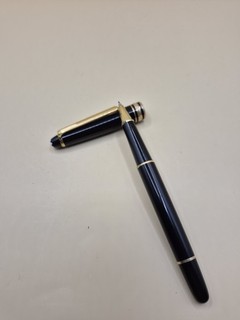Mont Blanc Gold Meisterstuck Luxury Ballpoint Pen Pix