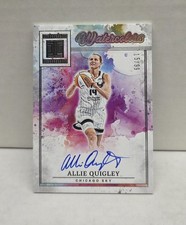 ALLIE QUIGLEY 2025 Impeccable Watercolors ~ Chicago Sky AUTO #'d /99